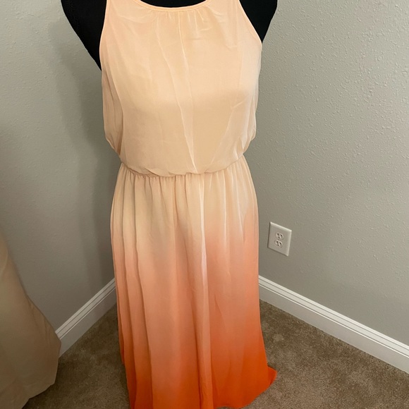LC Lauren Conrad Dresses & Skirts - Lauren Conrad Coral Ombre Dress - Size 8